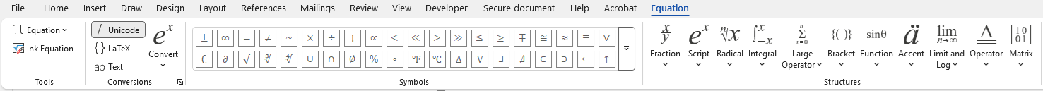 Text Box option on Shapes drop down menu on ribbon in Word